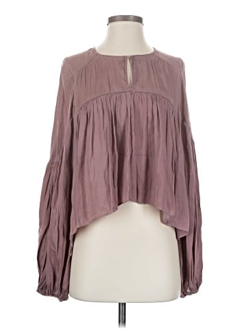 Mustard Seed Long Sleeve Blouse (view 1)