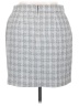 Bar III 100% Polyester Houndstooth Gray Casual Skirt Size 14 - photo 2