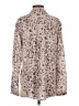 Bella Dahl 100% Rayon Animal Print Tan Long Sleeve Blouse Size S - photo 2