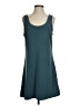 Fundamental Coast Solid Teal Casual Dress Size S - photo 1