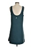 Fundamental Coast Solid Teal Casual Dress Size S - photo 2
