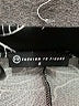 FASHION TO FIGURE Graphic Black Active Pants Size 2X Plus (2) - photo 4
