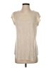 Olivia Moon Ivory Short Sleeve Top Size S - photo 1
