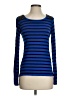 Design History Blue Long Sleeve Top Size S - photo 1