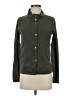 Hi-Line Solid Green Jacket Size S - photo 1