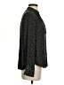 David Lerner 100% Polyester Animal Print Black Long Sleeve Blouse Size XS - photo 4