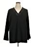 Due Per Due Black Pullover Sweater Size XL (estimated) - photo 1