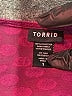 Torrid 100% Polyester Burgundy Short Sleeve Blouse Size 1X Plus (1) - photo 7