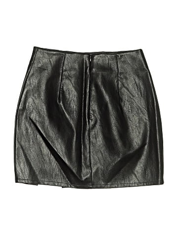 Superdown Faux Leather Skirt (view 2)