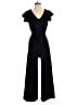 T Tahari Solid Black Jumpsuit Size 6 - photo 1