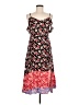 Express Floral Red Casual Dress Size M - photo 1
