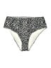 Unbranded Animal Print Ivory Black Swimsuit Bottoms Size 0X - photo 1