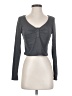 Shein Gray Long Sleeve Top Size S - photo 1