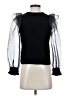 Zara Black Long Sleeve Blouse Size XS - photo 1
