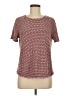 Emelia Burgundy Short Sleeve Top Size M - photo 1