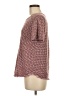 Emelia Burgundy Short Sleeve Top Size M - photo 5