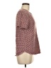 Emelia Burgundy Short Sleeve Top Size M - photo 4