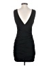 BCBGeneration Solid Black Cocktail Dress Size S - photo 2
