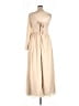 Unbranded 100% Polyester Tan Cocktail Dress Size 16 - photo 2