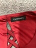 Obsession 100% Polyester Solid Burgundy Cocktail Dress Size M - photo 7