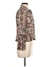 Ruby Rd. Aztec Or Tribal Print Brown Long Sleeve Blouse Size 6 (petite) - photo 4