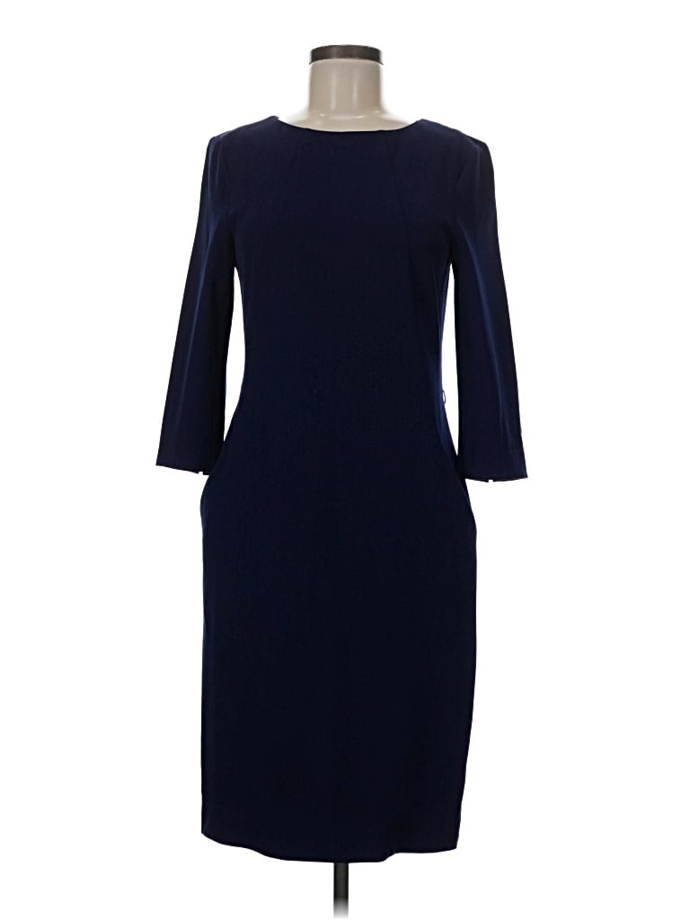 Pre-owned Mm. Lafleur Cocktail Dress In Blue