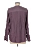Express Purple Long Sleeve Blouse Size M - photo 2