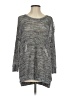 Autumn Cashmere 100% Cotton Metallic Gray Pullover Sweater Size S - photo 1