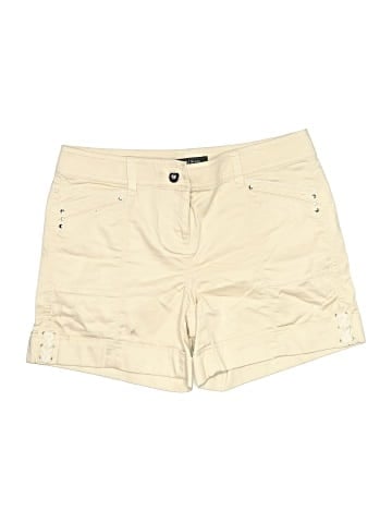 White House Black Market Khaki Shorts (view 1)