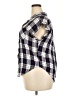 Jachs Girlfriend 100% Rayon Plaid Blue Short Sleeve Blouse Size XXL - photo 5