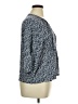Kohl's 100% Rayon Blue 3/4 Sleeve Blouse Size 1X (estimated) - photo 4
