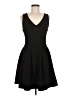 Miami Solid Black Cocktail Dress Size M - photo 1