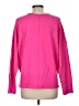 French Connection Solid Pink Pullover Sweater Size M - photo 2