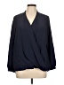 Trina Turk 100% Silk Blue Blouse Size L (estimated) - photo 1