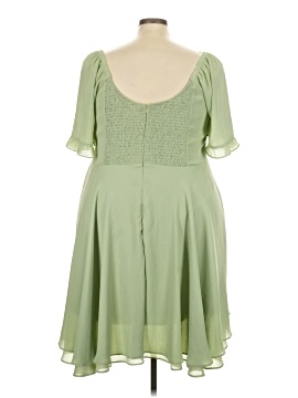slim fit dress slacks Atlanta Strapless Mini Dress Green XS