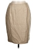 Assorted Brands 100% Silk Solid Tan Silk Skirt Size 6 - photo 1