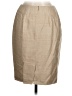 Assorted Brands 100% Silk Solid Tan Silk Skirt Size 6 - photo 2