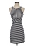 Aqua Stripes Blue Casual Dress Size XS - photo 1