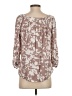 Walker & Wade Brown 3/4 Sleeve Blouse Size XS - photo 2