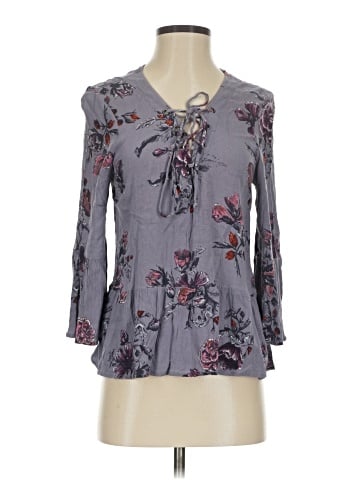 Wild Pearl 3/4 Sleeve Blouse (view 1)