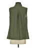 Unbranded Green Sleeveless Button-Down Shirt Size S - photo 2