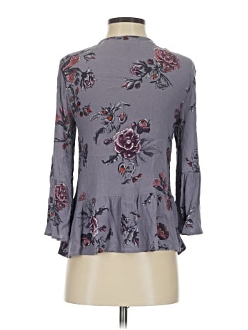 Wild Pearl 3/4 Sleeve Blouse (view 2)