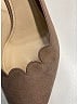 Prada Tan Pink Suede Pumps Size EU 37 1/2 - photo 6