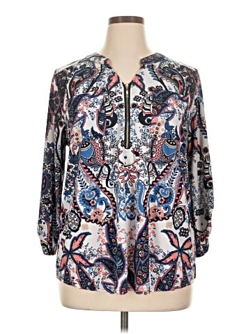 By Design Long Sleeve Blouse (view 1)