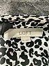 Ann Taylor LOFT Animal Print Black Long Sleeve Blouse Size M - photo 7