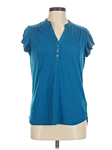 Caribbean Joe Short Sleeve Henley (view 1)