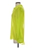 Wildfang 100% Polyester Solid Green Long Sleeve Blouse Size S - photo 5