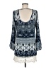 rue21 100% Polyester Blue Casual Dress Size M - photo 2