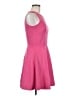 CeCe 100% Polyester Solid Pink Cocktail Dress Size 6 - photo 4