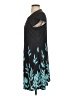 Unbranded Print Teal Casual Dress Size S - photo 5